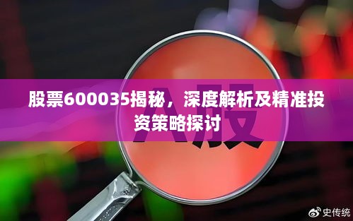 股票600035揭秘，深度解析及精準投資策略探討