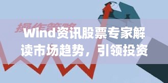 Wind資訊股票專家解讀市場趨勢，引領(lǐng)投資風向標