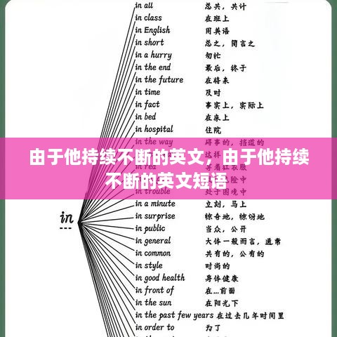 由于他持續(xù)不斷的英文，由于他持續(xù)不斷的英文短語(yǔ) 