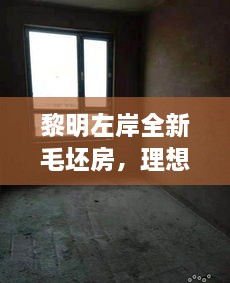 黎明左岸全新毛坯房，理想三室二衛(wèi)二廳居住空間