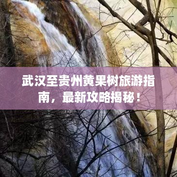 武漢至貴州黃果樹旅游指南，最新攻略揭秘！