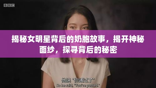 揭秘女明星背后的奶胞故事，揭開神秘面紗，探尋背后的秘密